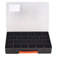 Ящик для метизов пласт. 355х250х55 мм. 18 ячейка (31725)