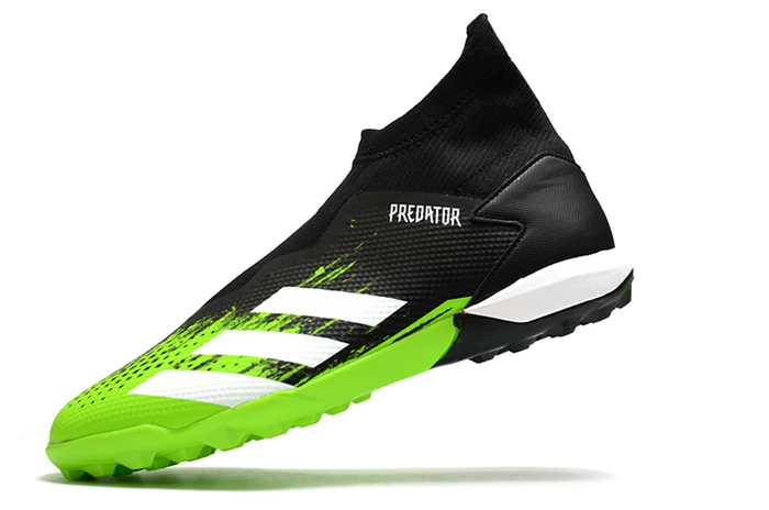 Adidas black predator laceless online