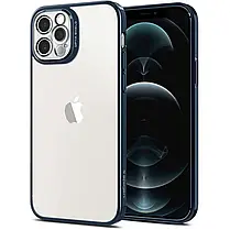 Чохол Spigen для iPhone Pro 12 - Optic Crystal, Chrome Pacific, фото 3