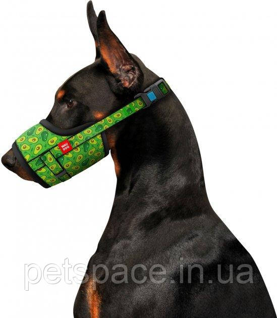 Намордник Collar Waudog Nylon №1 (нейлоновий, авокадо, 14-20см)