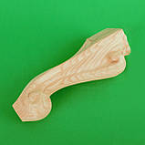 Опора для меблів/точена нога для стільця/Ніжка для дивана/Н 504, фото 3