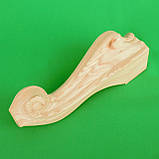 Опора для меблів/точена нога для стільця/Ніжка для дивана/Н 504, фото 4