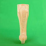 Опора для меблів/точена нога для стільця/Ніжка для дивана/Н 504, фото 2