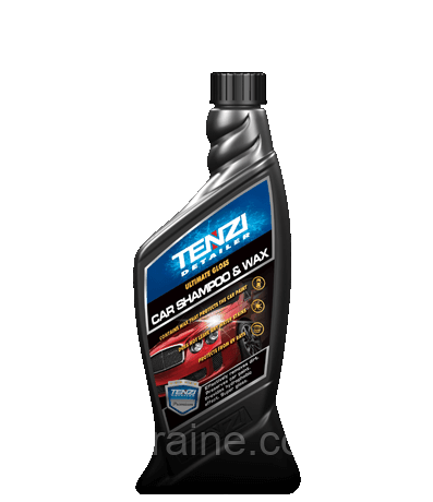 Автошампунь із воском для ручного миття автомобіля Tenzi CAR SHAMPOO&WAX, 0.6 л.