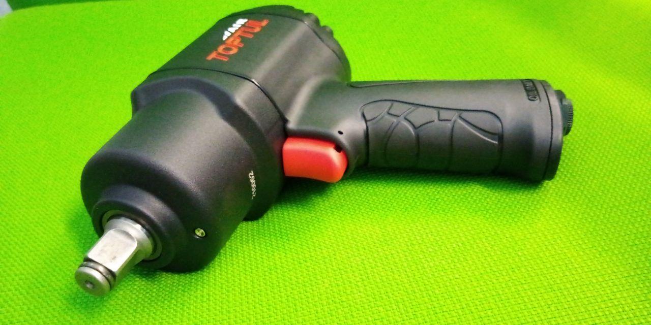 Професійний гайковерт для СТО 1/2" 1288N/m 8500 об/хв 1,65 кг Super Duty KSAC1680 TOPTUL