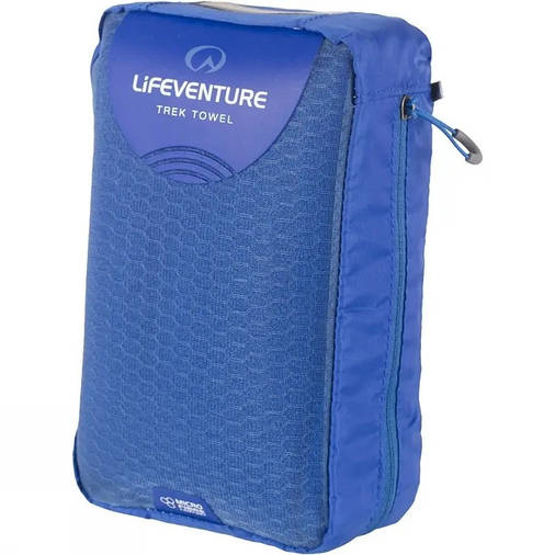 Рушник Lifeventure Micro Fibre Comfort L 110 x 65 см Синій, фото 2