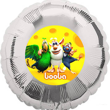 "Буба" - Наліпка На кульку Жовта 140 мм.