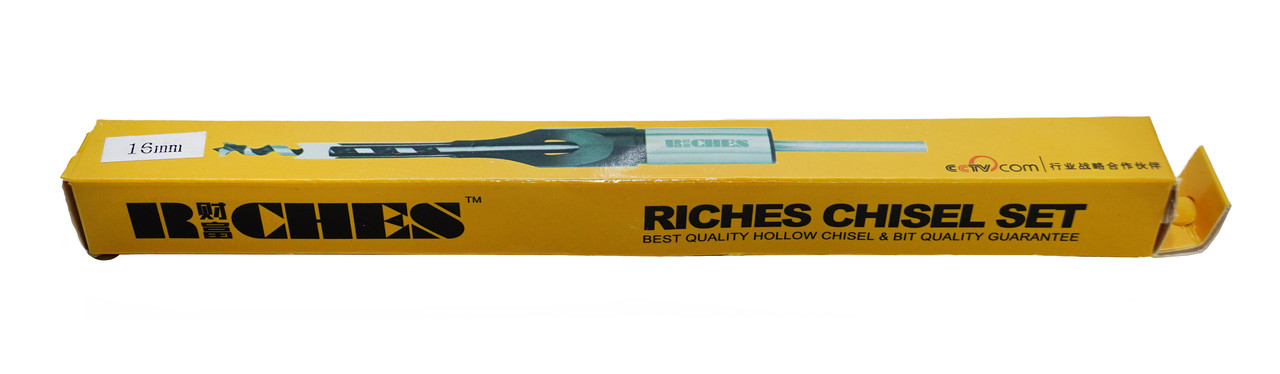 Свердло деревообробне Ваттса сталеве для квадратних отворів для дерева довбане Riches Chisel 15 мм
