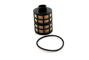 Фільтр паливний Fiat Doblo, Ducato, Panda, Punto, Opel Combo 1.2-3.0D, (00-), (тип Mann - з жовтим папером і пластиковим каркасом)