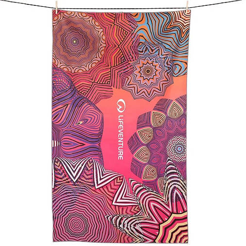 Рушник Lifeventure Soft Fibre Printed 150 x 90 см Mandala Giant, фото 1