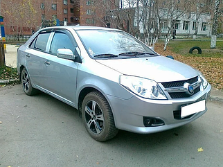 Дефлектори вікон Geely MK 2006 -> Вітровики на Geely MK.