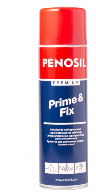 Аерозольна грунтовка-праймер для віконних стрічок Penosil Premium Prime&Fix 500 мл