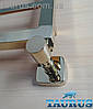 Золоті крани кутові циліндричні ThermoPulse Classic Gold 1/2" для рушникосушок, фото 7