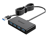 Хаб ORICO G11-H4-U3 с поддержкой USB 3.0, OTG, дополнительного питания Хіт продажу!