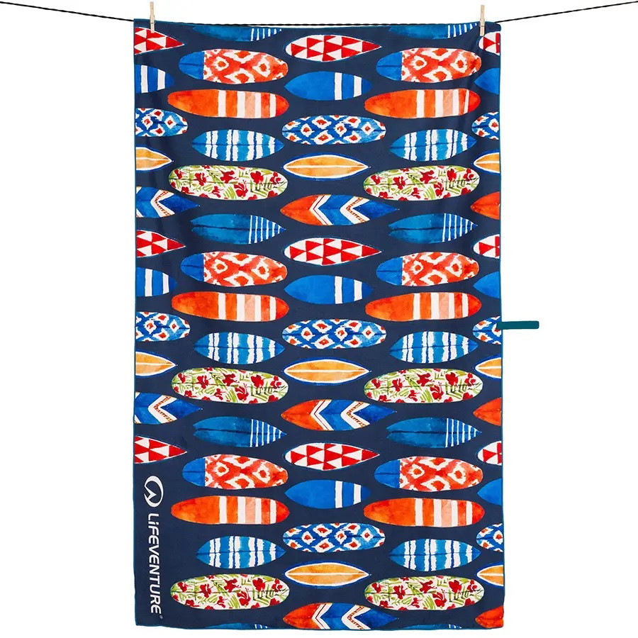 Рушник Lifeventure Soft Fibre Printed 150 x 90 см Surfboards Giant
