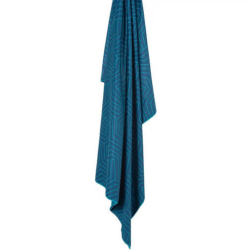 Рушник Lifeventure Soft Fibre Printed 150 x 90 см Teal Giant, фото 2