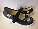 Тапочки для дівчинки Waldi 358-852 чорні р.30-35, фото 2