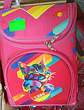 Рюкзак шкільний ортопедичний рюкзак каркасний для дівчинки, фото 2