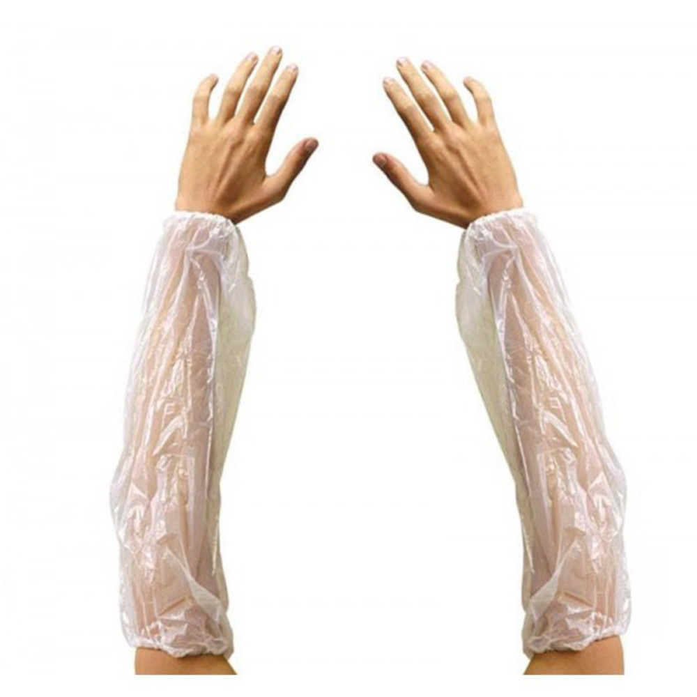Нарукавники одноразові білі, 100 шт