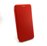 Чехол для Xiaomi Redmi Note 10, Note 10s 4G книжка Luxo боковой с подставкой и карманом красный