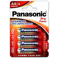 Батарейка PANASONIC LR06 AA Pro Power 4 шт
