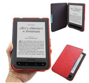 Чохол обкладинка PocketBook 624 Basic Touch червоний, фото 2