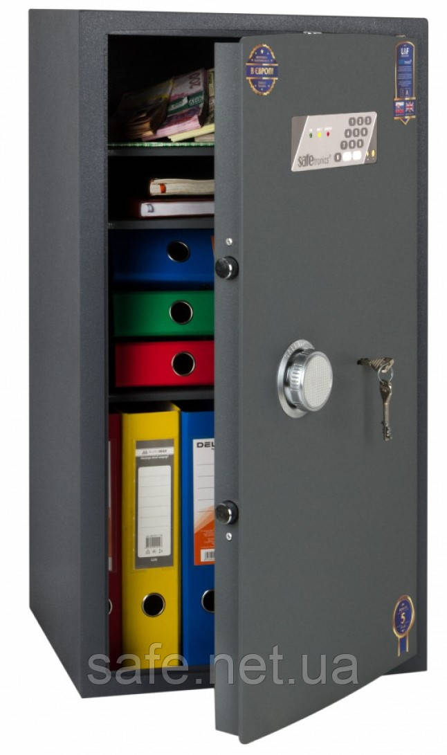 Сейф офісний Safetronics NTL 80E-М (ВxШxГ: 800x435x360), сейф для офісу, сейф для докуменів, грошей і друку