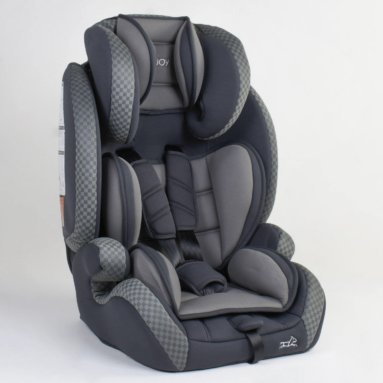Универсальное детское автокресло JOY 25828 Серый, система ISOFIX, группа 1/2/3, от 9-36 кг