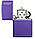 Запальничка Zippo Purple Matte Zippo Lighter Logo Оригінал, фото 4