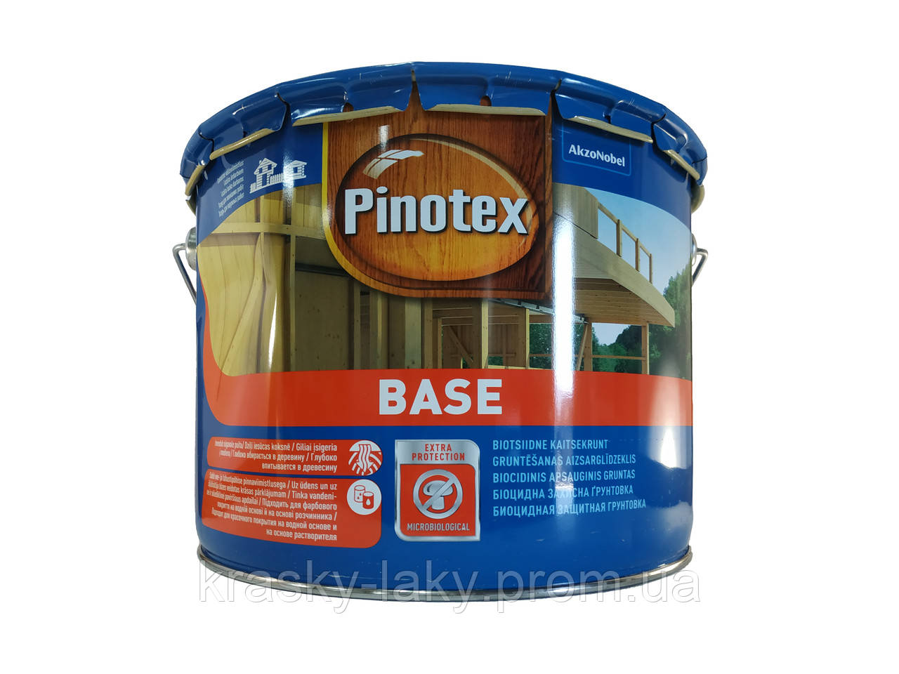 Ґрунт Pinotex Base для деревини 10 л