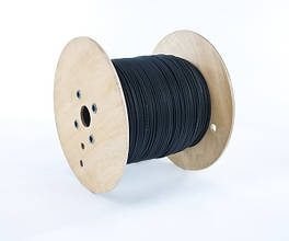 З'єднувальний кабель для сонячних батарей 6 мм, чорний