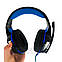Ігрові навушники Kotion Each G2000 з мікрофоном та підсвіткою геймерські навушники сині, фото 6
