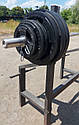 Штанга 215 кг олімпійська обгумована, фото 2