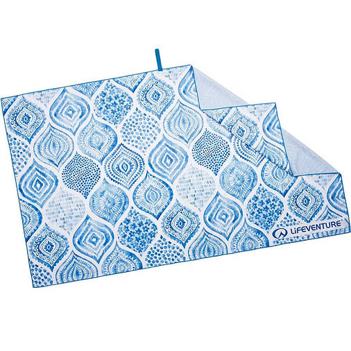 Рушник Lifeventure Soft Fibre Printed 150 x 90 см Santorini Giant, фото 2