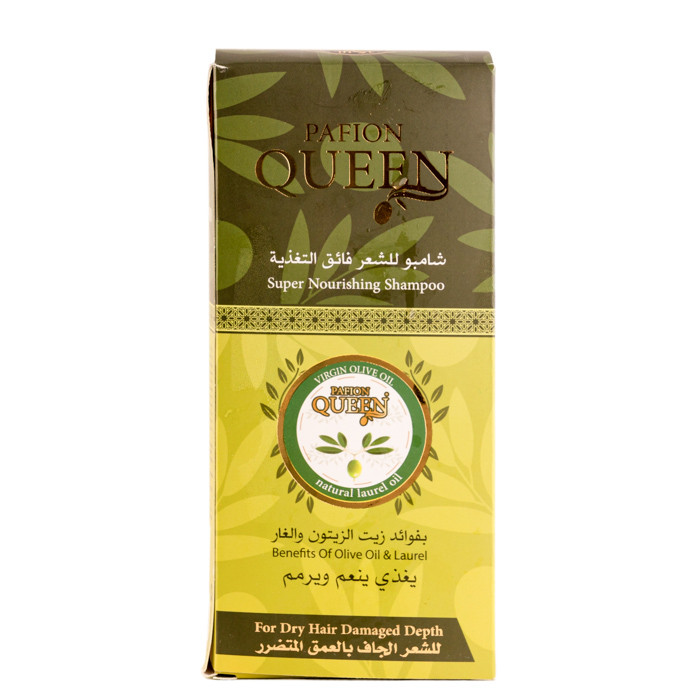 Шампунь з оливковою і лавровим маслами Queen 400 грам