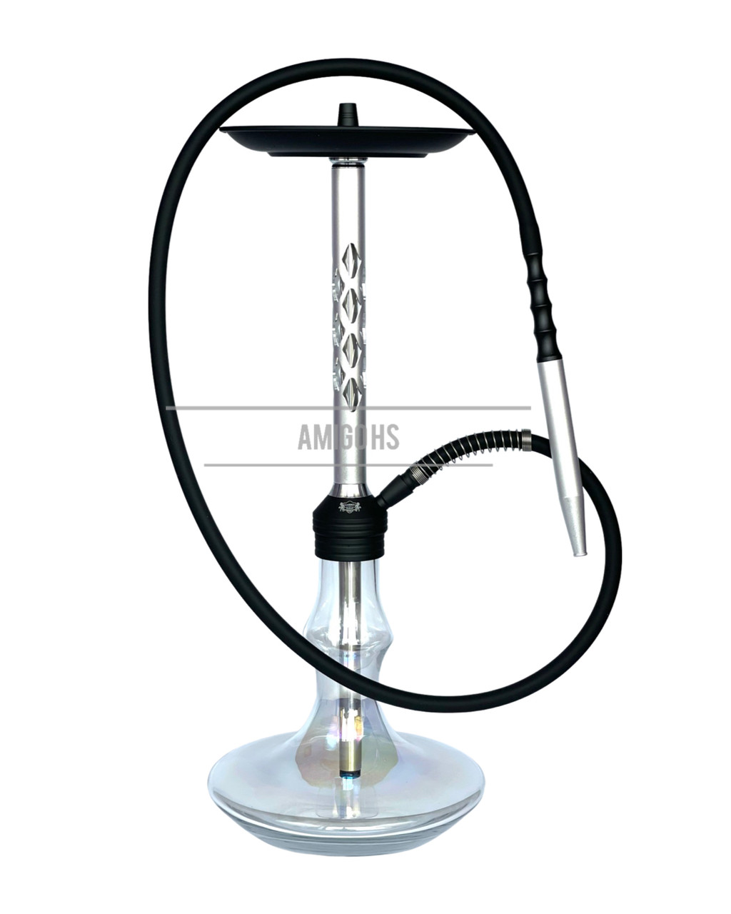 Кальян Garden Premium Hookah Silver 6405 Silver - фото 1 - id-p1458306348