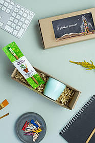 Набір З Днем Знань подарунок учню учителю школяру