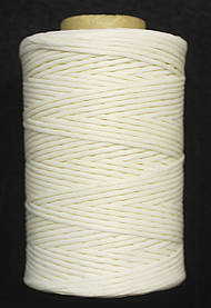 Нитка універсальна плоска вощена для ручного шиття підошви, взуття, шкіри GP 1,0мм 100м. Слонова кістка 502