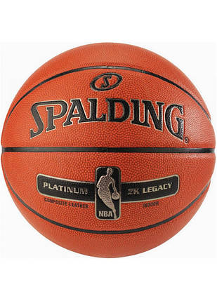 М'яч баскетбольний Spalding NBA Platinum ZK Legacy Size 7, фото 2