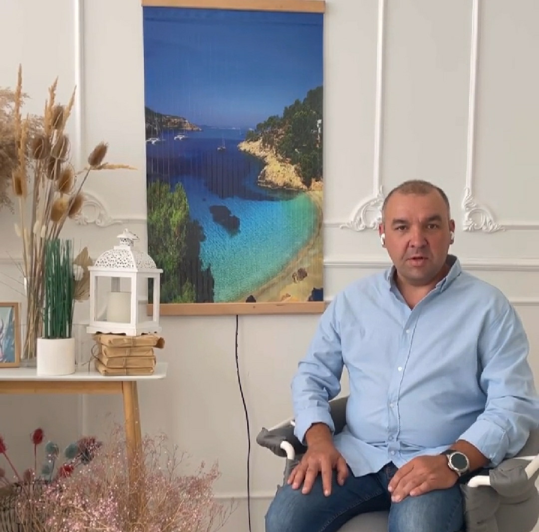 Настінний плівковий нагрівач картина лагуни, фото 1