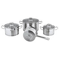 Набір посуду CS Solingen Herten 060787 нержавіюча сталь 7 предметів (SHiz13015)