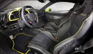 MANSORY individualized interior for Ferrari 458