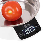 Кухонні ваги Adler AD 3166 з чашею (SHiz13000), фото 4