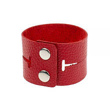 Наручники з натуральної шкіри Slash Miracles, Red M