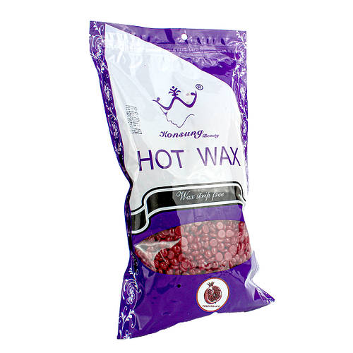 Купить Воск для депиляции в гранулах 500г "Konsung Hot Wax" Шоколад ...
