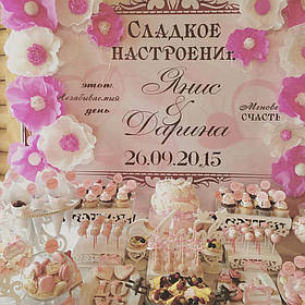 Весільний Кенді бар (Candy bar) Солодкий настрій