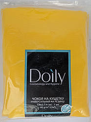 Чохол на кушетку Doily з гумкою 08*2,1м жовтий
