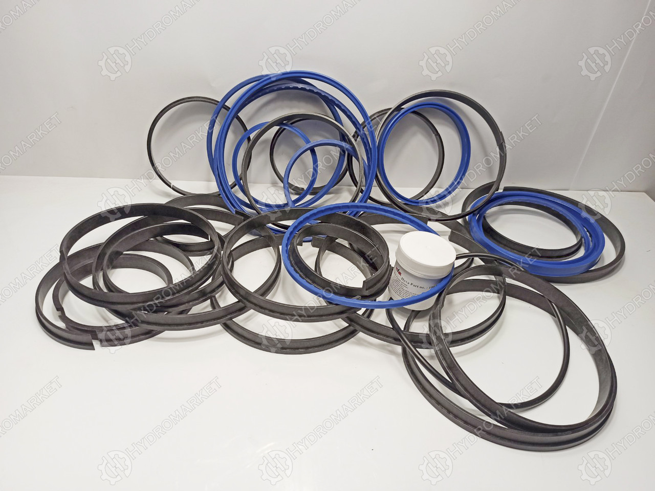 Ремкомплект на гідроциліндр 223-8 HYVA (слайдери), фото 1