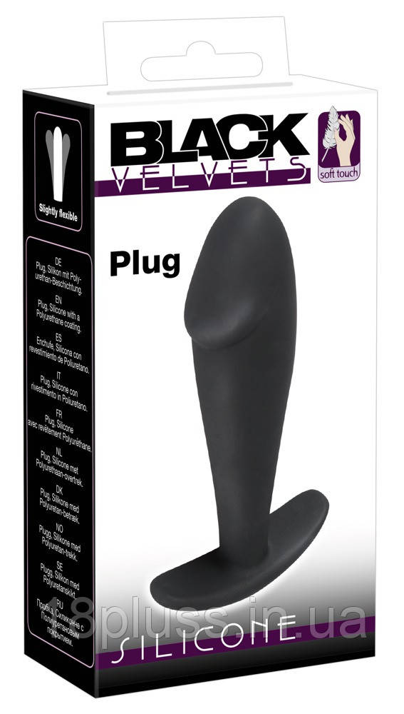 Анальна пробка BV Small silicone plug, фото 1