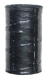 Нитка універсальна плоска вощена для ручного шиття підошви, взуття, шкіри Coats 1,0мм 100м. Сіро блакитний 6